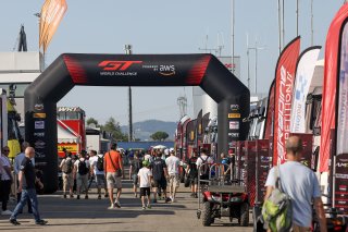 GT World Challenge Europe Powered by AWS paddock at Misano World Circuit Marco Simoncelli