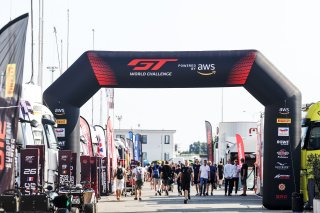 GT World Challenge Europe Powered by AWS paddock at Misano World Circuit Marco Simoncelli