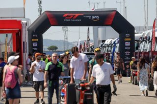 GT World Challenge Europe Powered by AWS paddock at Misano World Circuit Marco Simoncelli