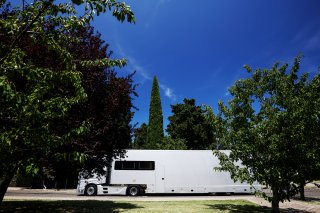 Teams arrive and setup at the circuit