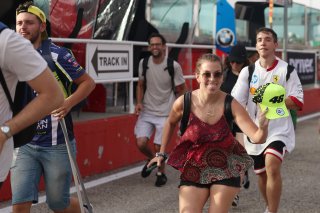 Fans on the Pitwalk / Autograph Session