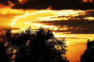Sunset at Circuit de Nevers Magny-Cours
