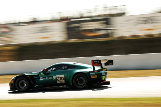#270 - Comtoyou Racing - Rafael SUZUKI - Ricardo BAPTISTA - Aston Martin Vantage AMR GT3 EVO  | SRO / JEP