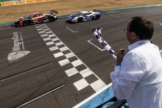 #59 - Garage 59 - Marvin KIRCHHOFER - Benjamin GOETHE - McLaren 720S GT3 EVO and #63 - GRT - Grasser Racing Team - Luca ENGSTLER - Jordan PEPPER - Lamborghini Huracan GT3 EVO2 