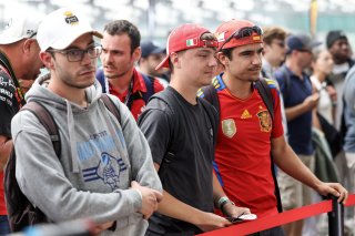 Pit walk and autograph session