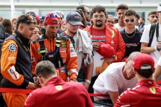 Pit walk and autograph session