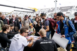 Pit walk and autograph session