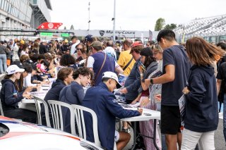 Pit walk and autograph session