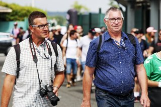 Fans pit walk
