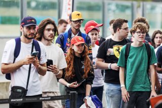 Fans pit walk
