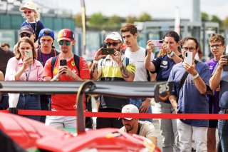 Fans pit walk