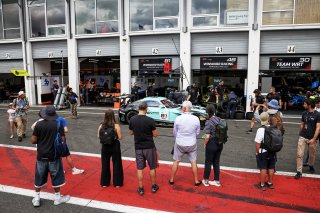 Fans pit walk