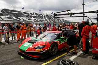 Fans pit walk