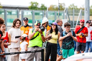 Fans pit walk