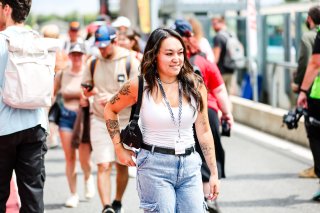 Fans pit walk