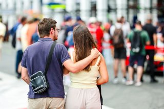 Fans pit walk