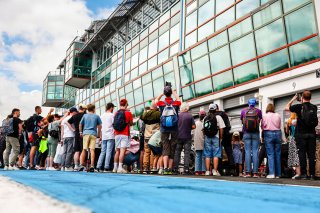 Fans pit walk