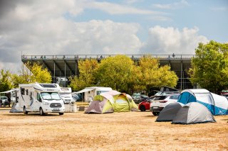 Fans camping at Circuit de Nevers Magny-Cours