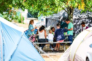 Fans camping at Circuit de Nevers Magny-Cours