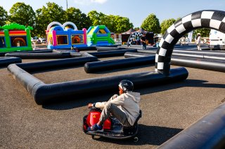 Karting in the fan area