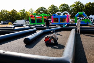 Karting in the fan area