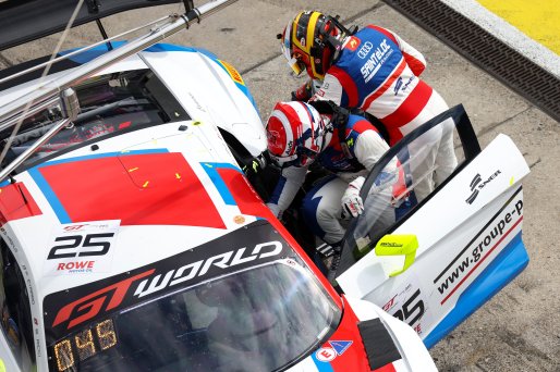 #25 - Sainteloc Racing - Benjamin RICCI - Paul EVRARD - Gilles MAGNUS - Audi R8 LMS GT3 EVO II | SRO / JEP