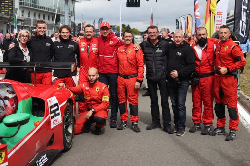 #52 - AF Corse - Francorchamps Motors - Louis MACHIELS - Jef MACHIELS - Tommaso MOSCA - Ferrari 296 GT3 | SRO / JEP