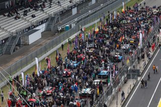 The grid before the start of the Race