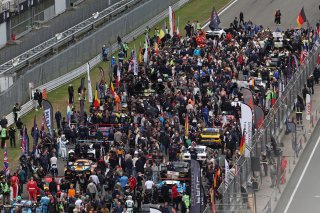The grid before the start of the Race