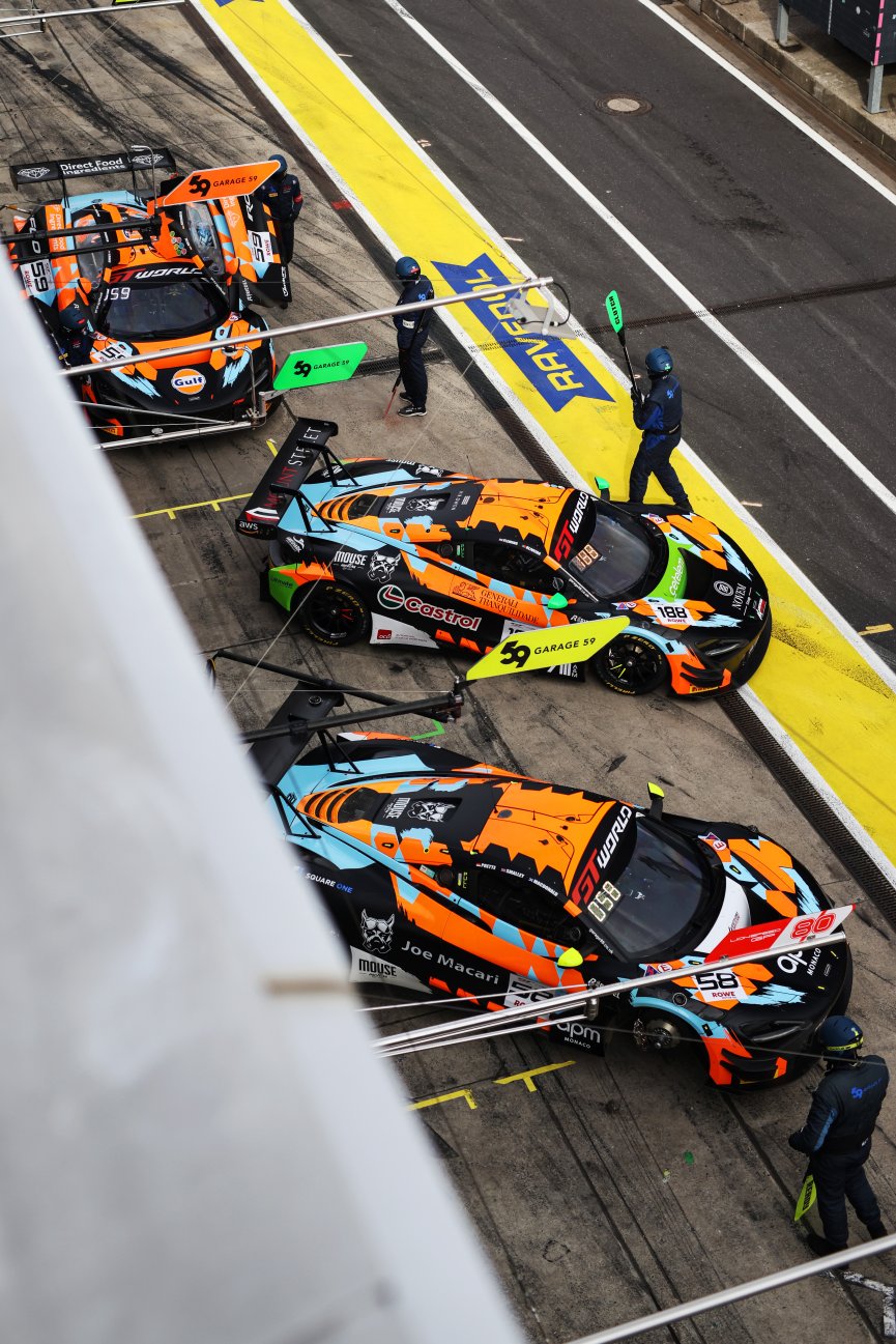 #59, #188, #58 - Garage 59 - McLaren 720S GT3 EVO