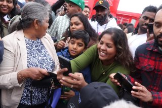 #28 - AV Racing - Ajith KUMAR Fans at the Autograph Session