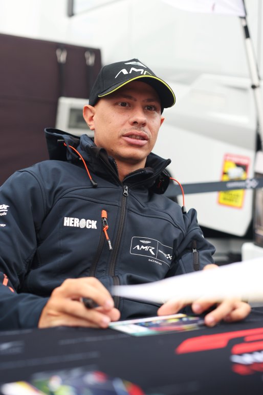 #7 - Comtoyou Racing - Nicki THIIM - Aston Martin Vantage AMR GT3 EVO at the Autograph Session | SRO / JEP