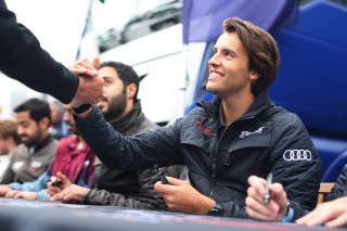 Drivers at the Autograph Session