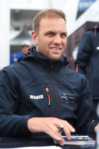 Drivers at the Autograph Session