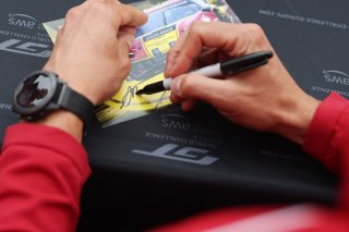 Drivers Signing Autographs at the Autograph Session