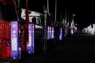 The GT World Challenge Europe Powered by AWS paddock