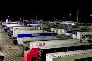 The GT World Challenge Europe Powered by AWS paddock
