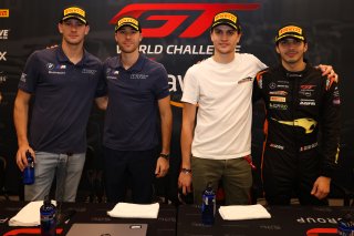 #32 - Team WRT - Kelvin VAN DER LINDE - Charles WEERTS - BMW M4 GT3 EVO and #10 - Boutsen VDS - Cesar GAZEAU - Aurelien PANIS - Mercedes-AMG GT3 EVO