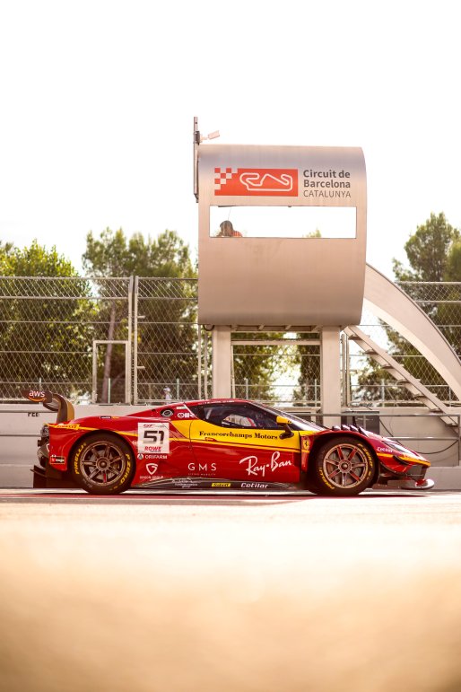 #51 - AF Corse - Francorchamps Motors - Alessio ROVERA - Vincent ABRIL - Yifei YE - Ferrari 296 GT3 | SRO / JEP