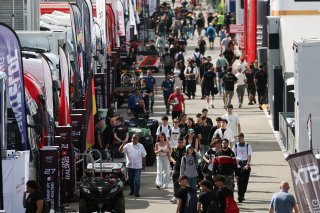 Fans in the GTWCE Paddock