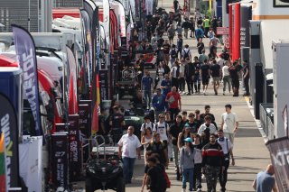Fans in the GTWCE Paddock