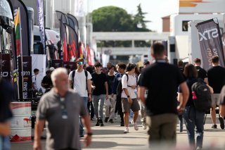 Fans in the GTWCE Paddock