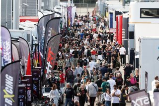 Fans in the Paddock at Circuit de Barcelona-Catalunya