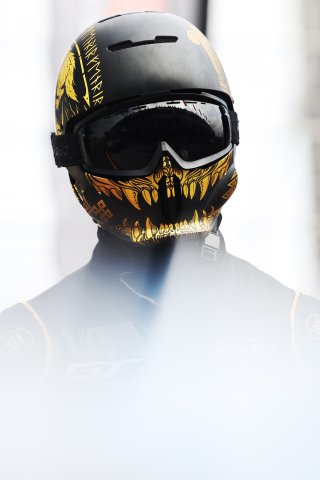 Mechanic in the pitlane 