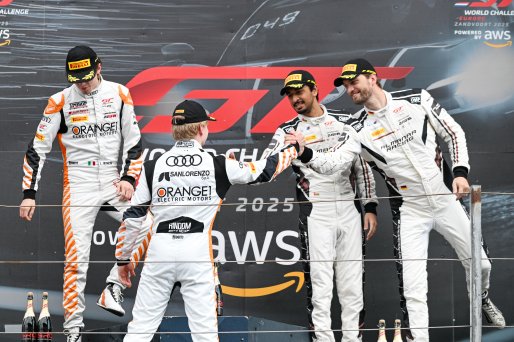 #88 - Tresor Attempto Racing - Sebastian OGAARD - Leonardo MONCINI - Audi R8 LMS GT3 EVO II 
#777 - AlManar Racing by WRT - Jens Klingmann - Al Faisal AL ZUBAIR - BMW M4 GT3 EVO | SRO / JEP