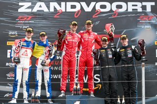 GT World Challenge Powered by AWS Race 2 Overall Podium
