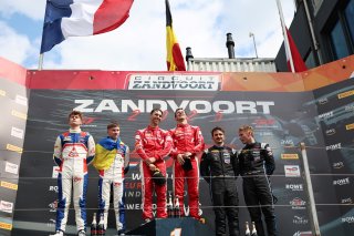 GT World Challenge Powered by AWS Race 2 overall podium