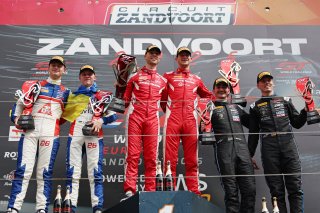 GT World Challenge Powered by AWS Race 2 overall podium