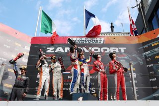 GT World Challenge Powered by AWS Race 2 Silver Podium