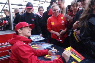 Autograph Session and pitwalk - #50 - AF Corse - Francorchamps Motors - Arthur LECLERC  - Ferrari 296 GT3